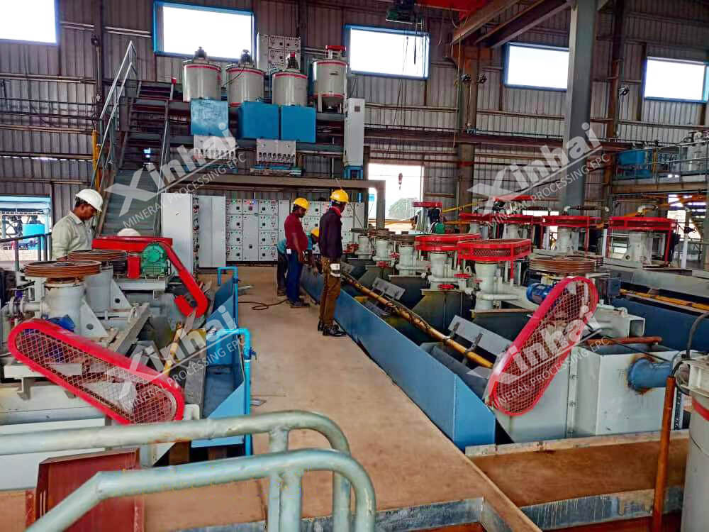 Flotation machines - Gold 100tpd copper-cobalt ore flotation plant in Congo.jpg
